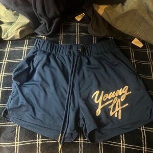 Youngla short shorts blue